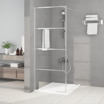 Gossi paravan dus walk-in argintiu 80x195 cm sticla esg transparenta