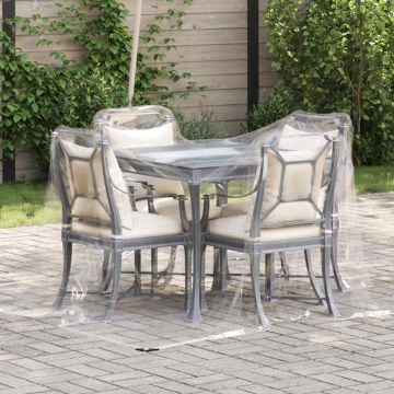 Gossi prelata transparenta cu ochiuri 2x3 m pvc