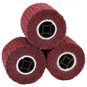 Gossi role de slefuire 3 buc 80 granulatie fibra sintetica