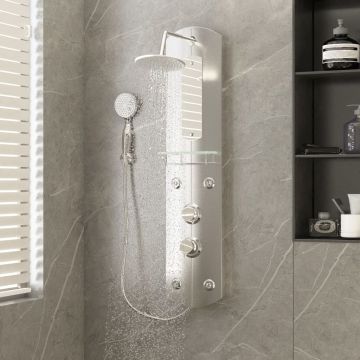 Gossi unitate panou de dus, arginitiu, 25x43x110 cm