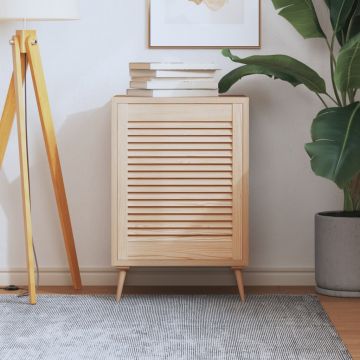 Gossi usa de dulap cu design lambriu, 61,5x49,4 cm, lemn masiv de pin