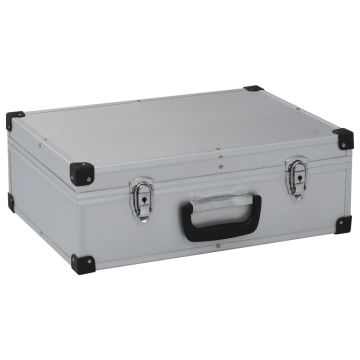 Gossi valiza de scule, argintiu, 46x33x16 cm, aluminiu