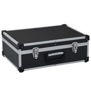 Gossi valiza de scule, negru, 46 x 33 x 16 cm, aluminiu
