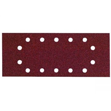 HiKOKI  753073 - Foaie abraziva dreptunghi 280x115 mm 14 gauri granulatie 80 10 buc
