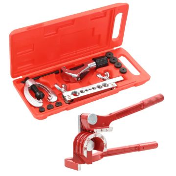 Set dispozitive pentru largirea tevilor cu cleste pentru indoit tevi