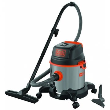 Black  Decker  BXVC20XE - Aspirator umed-uscat 1400 W 190 mbar 20 l