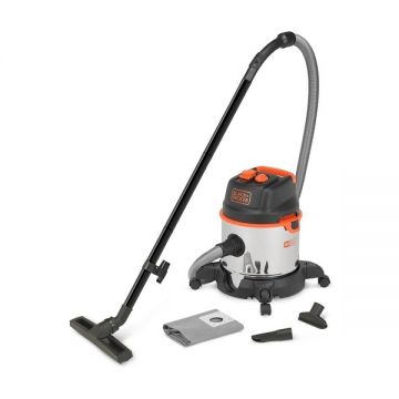Black  Decker  BXVC20XTE - Aspirator umed-uscat 1400 W 180 mbar 20 l priza scule electrice