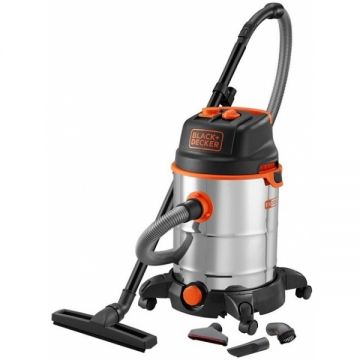 Black  Decker  BXVC30XTDE - Aspirator umed-uscat 1600 W 190 mbar 30 l priza scule electrice