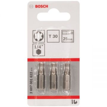 Bosch  2607001622 - Set capete de insurubare profil TX30 3 bucati