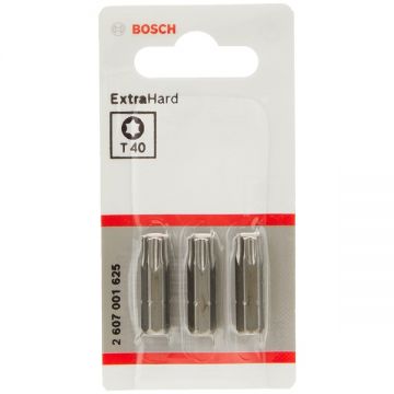 Bosch  2607001625 - Set capete de insurubare profil TX40 3 bucati