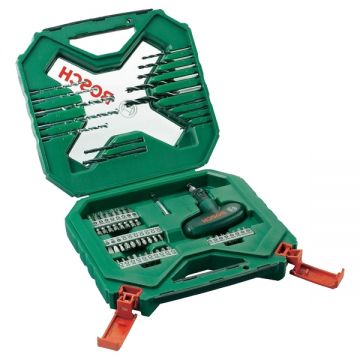 Bosch  2607010610 - Set accesorii insurubare si burghie mixte 54 bucati