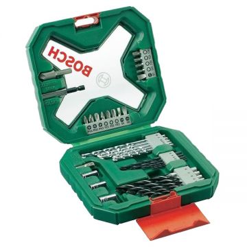 Bosch  2607010611 - Set accesorii insurubare si burghie in trepte 60 bucati