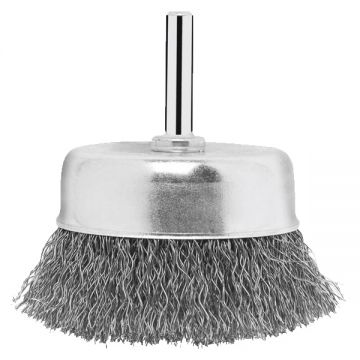 Bosch  2607017123 - Perie oala 75x-  mm fir ondulat tija cilindrica 6 mm