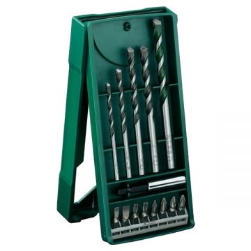 Bosch  2607017161 - Set accesorii insurubare si burghie mixte 14 bucati