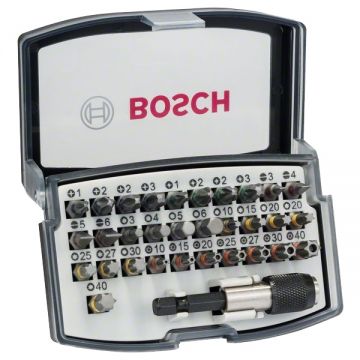 Bosch  2607017319 - Set capete de insurubare mixte 32 bucati