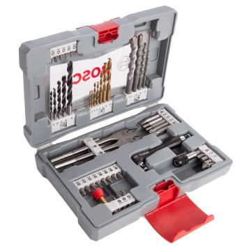 Bosch  2608P00233 - Set accesorii insurubare si burghie mixte 49 bucati