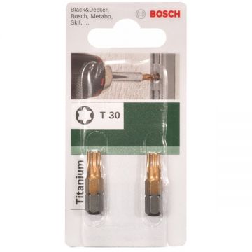 Bosch  2609255945 - Set capete de insurubare profil TX30 2 bucati
