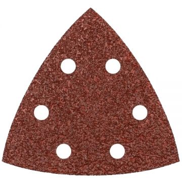 Bosch  2609256A48 - Set foi abrazive delta  93x93x93 mm granulatie 40 6 gauri 5  bucati