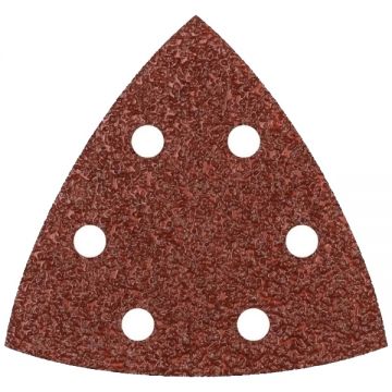 Bosch  2609256A50 - Set foi abrazive delta  93x93x93 mm granulatie 80 6 gauri 5  bucati