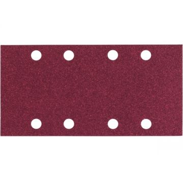 Bosch  C430 - Foaie abraziva dreptunghi 186x93 mm 8 gauri granulatie 180 10 buc