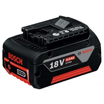 Bosch  GBA - Acumulator Li-Ion 18 V 5 Ah indicator nivel incarcare