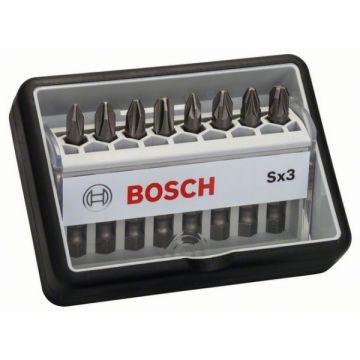 Bosch  Robust Line  - Set capete de insurubare mixte 8 bucati