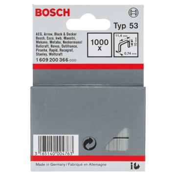 Bosch  TYP 53 - Set capse 11.4x10 mm PTK 14 PTK 19 1000 bucati