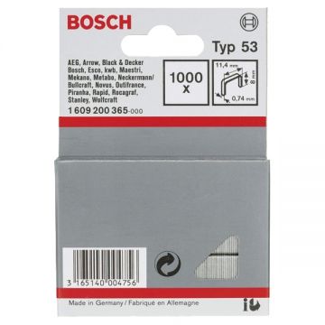 Bosch  TYP 53 - Set capse 11.4x8 mm PTK 14 PTK 19 1000 bucati