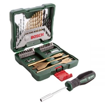 Bosch  X-Line - Set accesorii insurubare si burghie mixte 41 bucati