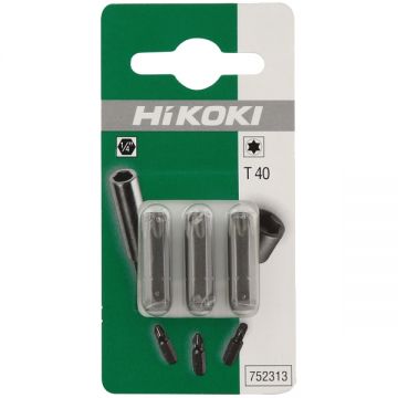 HiKOKI  752313 - Set capete de insurubare profil TX40 3 bucati