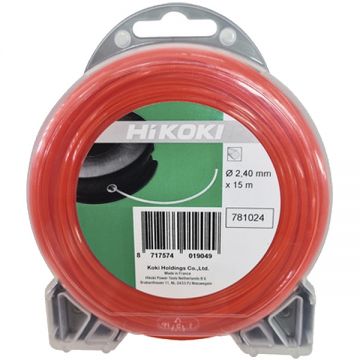HiKOKI  781024 - Fir de taiere 2.4 mm 15 m forma patrata