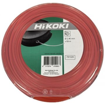 HiKOKI  781026 - Fir de taiere 2.4 mm 69 m forma patrata