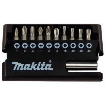 Makita  D-30651 - Set capete de insurubare profil mixt 11 bucati