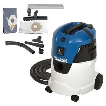 Makita  VC2512L - Aspirator umed-uscat 1000 W 210 mbar 25 l priza scule electrice