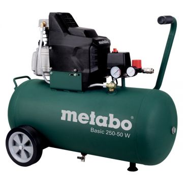 Metabo  BASIC 250-50 W - Compresor cu ulei 1500 W 50 l 200 l/min 8 bar