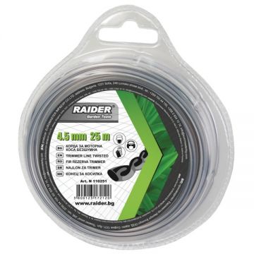 Raider  110251 - Fir de taiere 4.5 mm 25 m forma rasucita