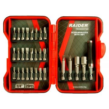 Raider  157792 - Set capete de insurubare mixte 29 bucati
