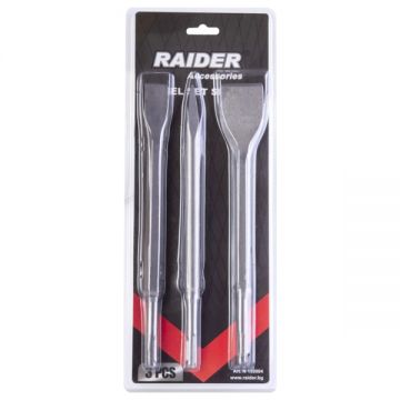 Raider  159904 - Set dalti si spituri SDS-Plus 250 mm 3 bucati