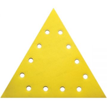 Raider  180727 - Set foi abrazive delta  285x285x285 mm granulatie 100 12 gauri 5  bucati