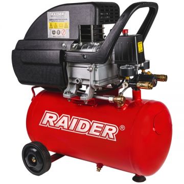 Raider  RD-AC04Z - Compresor cu ulei 1500 W 24 l 195 l/min 0.8 bar