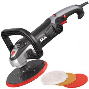 Skil  1144 AA - Masina de lustruit 1200 W 180 mm accesorii