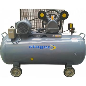 Stager  HM-V-0.6-200L - Compresor cu ulei 4100 W 200 l 600 l/min 8 bar trifazat