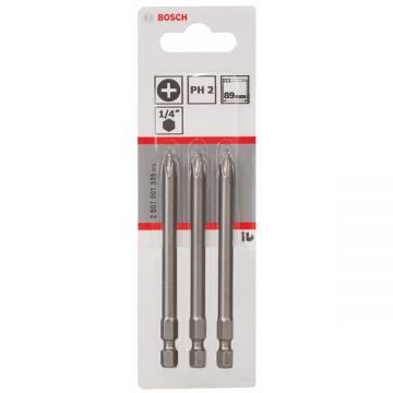 Bosch  2607001535 - Set capete de insurubare profil PH2 3 bucati