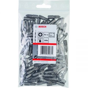 Bosch  2607001561 - Set capete de insurubare profil PZ2 100 bucati
