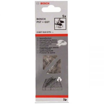 Bosch  2607010079 - Protectie impotriva ruperii aschiilor 5 bucati GST 14.4 V GST 18 V GST 75 BE GST 80 PST 650 PST 650 L PST 680 E PST 680 EL PST 700 PE PST 800 PEL PST 900 PEL PST 1000 CE