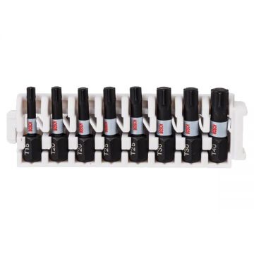 Bosch  2608522322 - Set capete de insurubare profil TX15 TX20 TX25 TX30 TX40 8 bucati
