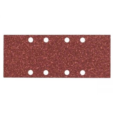 Bosch  2609256A94 - Foaie abraziva dreptunghi 230x93 mm 8 gauri granulatie 40 10 buc
