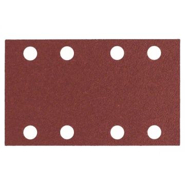 Bosch  C430 - Foaie abraziva dreptunghi 80x133 mm 8 gauri granulatie 240 10 buc