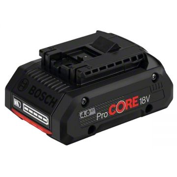 Bosch  ProCORE - Acumulator Li-Ion 18 V 4 Ah indicator nivel incarcare