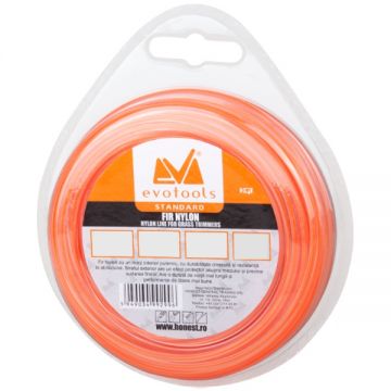Evotools  654096 - Fir de taiere 2.4 mm 15 m forma patrata